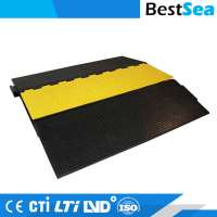 Cable protector floor 5 channels, heavy duty cable protection