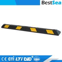 Wheel stopper 1.83m, durable rubber parking blocks